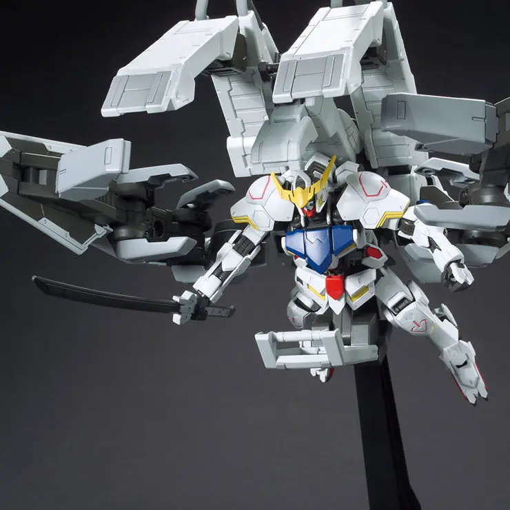 Hg Ibo Gundam Barbatos & Long Distance Transport Booster Kutan Type-Iii 1