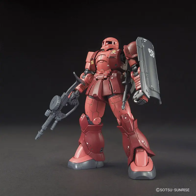 Hg Ms-05 Zaku I Char Custom (Gundam The Origin Ver.) 2