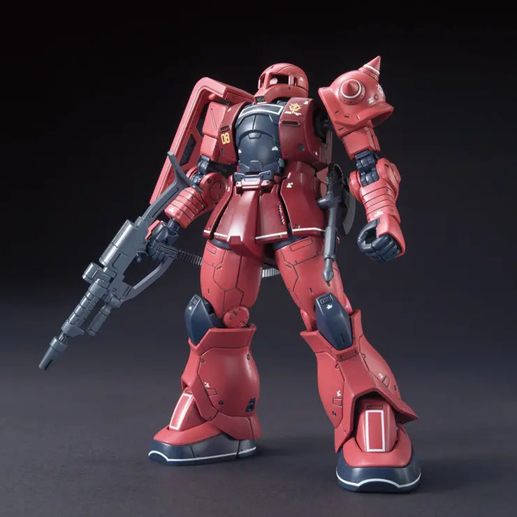 Hg Ms-05S Zaku I Char Custom (Gundam The Origin Ver.) 1