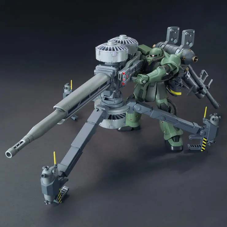 Hg Ms-06 Zaku Ii + Big Gun Set (Gundam Thunderbolt Anime Ver.) 1