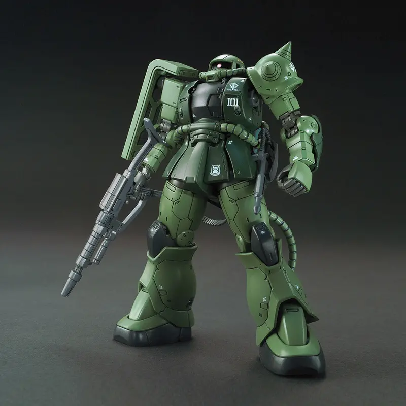Hg Ms-06 Zaku Ii C-6/R6 Type (Gundam The Origin Ver.) 1