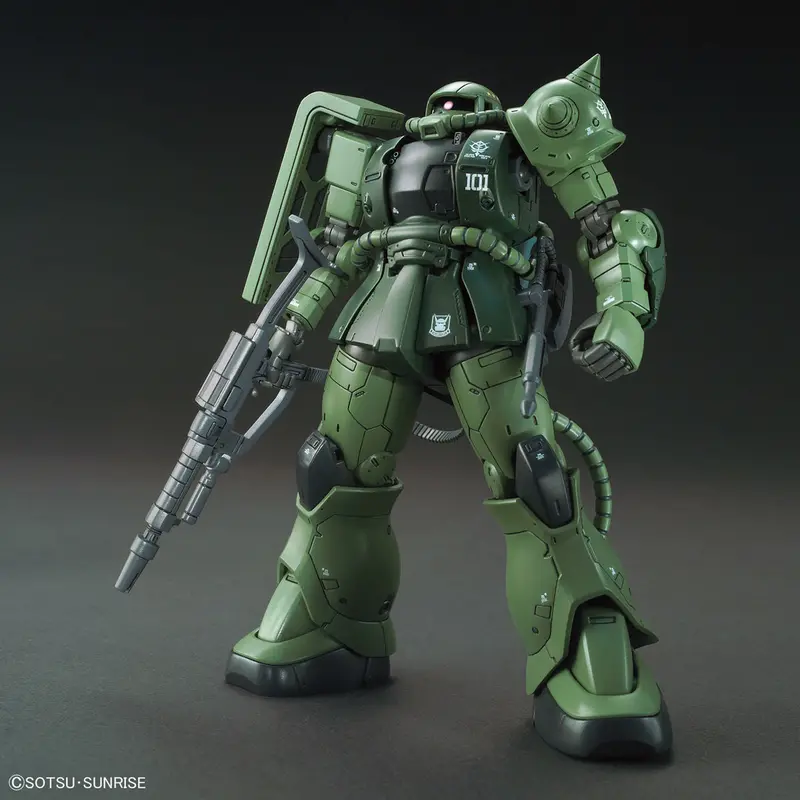 Hg Ms-06 Zaku Ii C-6/R6 Type (Gundam The Origin Ver.) 2