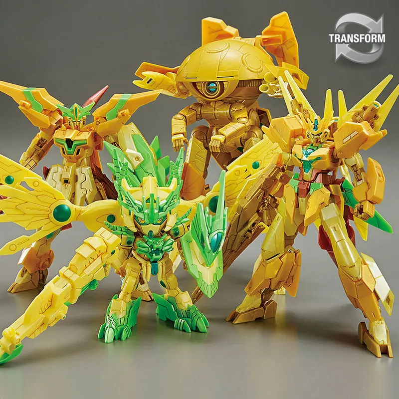 Hgbd:R Re:Rising Gundam (4 Unit Final Battle Set) 1