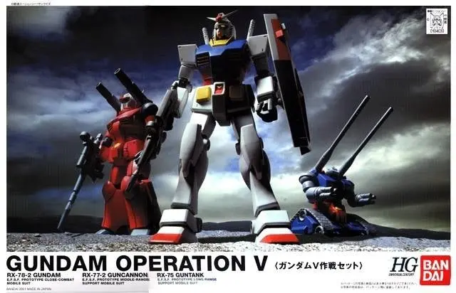 Hguc Gundam Operation V Set 2