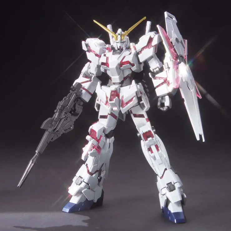 Hguc Rx-0 Unicorn Gundam (Destroy Mode) Titanium Finish 1