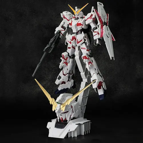 Hguc Rx-0 Unicorn Gundam (Destroy Mode) + Unicorn Head Limited Edition 1