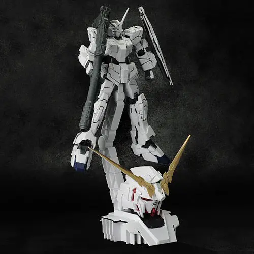 Hguc Rx-0 Unicorn Gundam (Unicorn Mode) + Unicorn Head Limited Edition 1