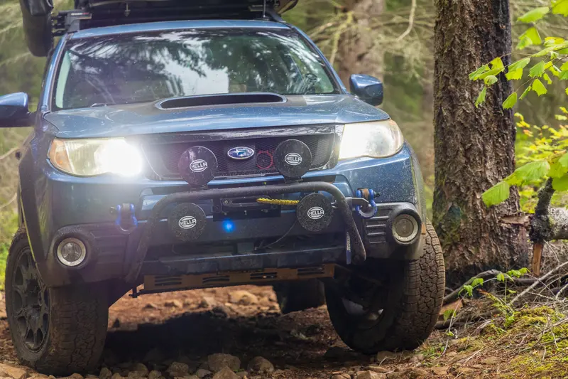 Hidden Winch Mount Bumper System - Fits 2009-2013 Subaru Forester 2