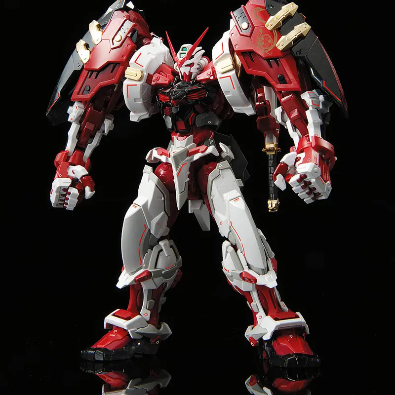 High-Resolution Model Gundam Astray Red Frame Powered Red 1