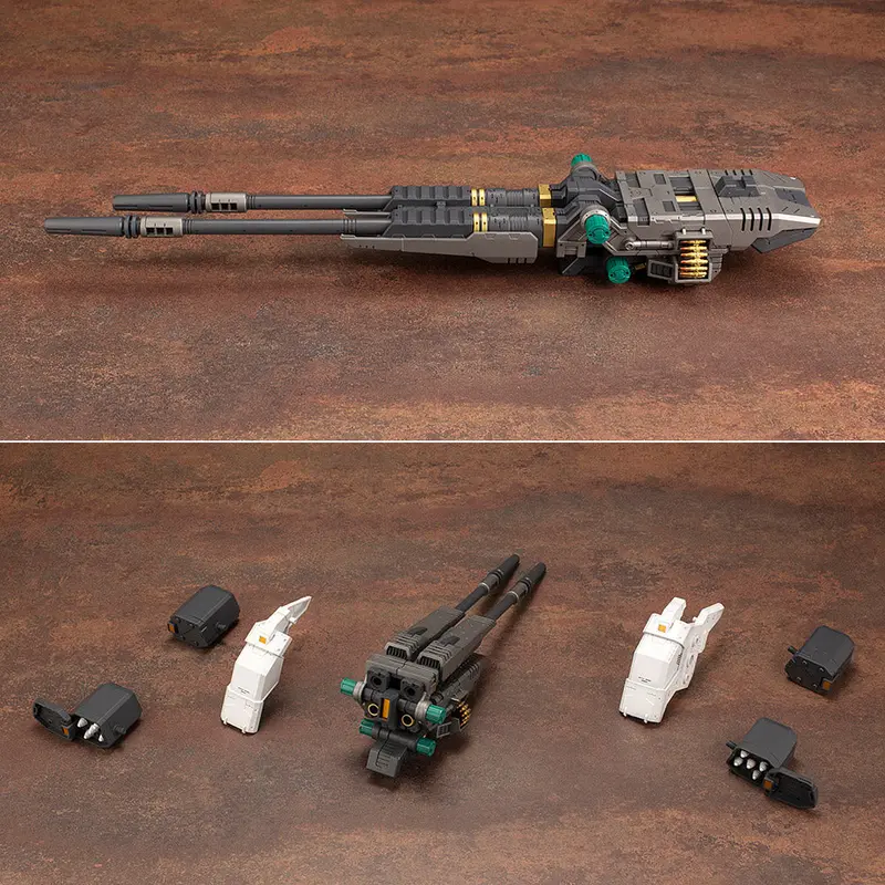 Hmm Zoids Customize Parts Dual Sniper Rifle & Az Five Launch Missile System Set 1