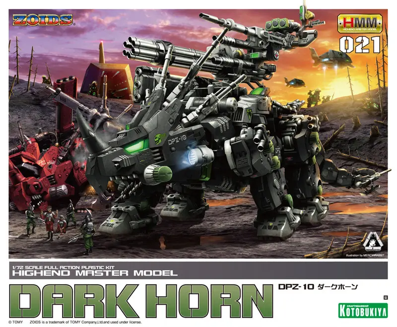 Hmm Zoids Dpz-10 Dark Horn 2