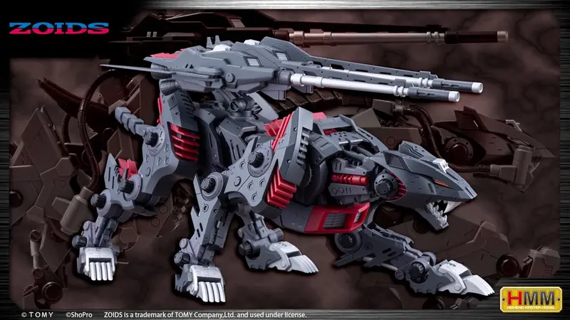 Hmm Zoids Ez-035 Lightning Saix Irvine Special 2000 Recolor 2