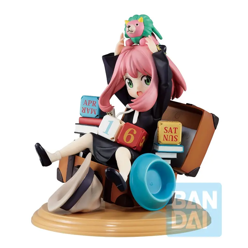 Ichibansho Figure: Anya Forger With Block Calendar (Mission Start! Ver.1.5) 1