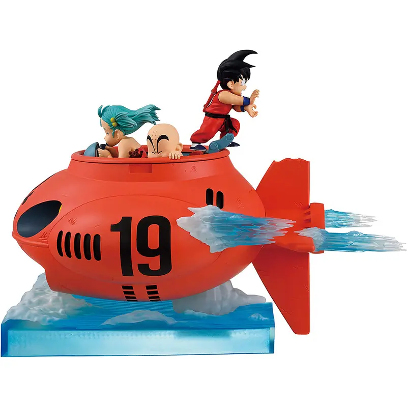 Ichibansho Figure Son Goku & Bulma & Krillin (Vs Red Ribbon Army) (Dragon Ball) 1