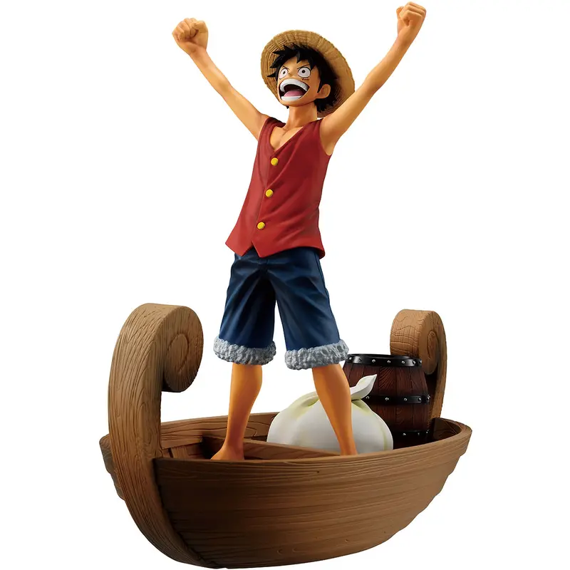 Ichibansho Revible Moment Figure Monkey D. Luffy I'm Going To Become The King Of The Pirates!!!! (Memories Of Adventure And The Shipping Route The Future) (One Piece) 1
