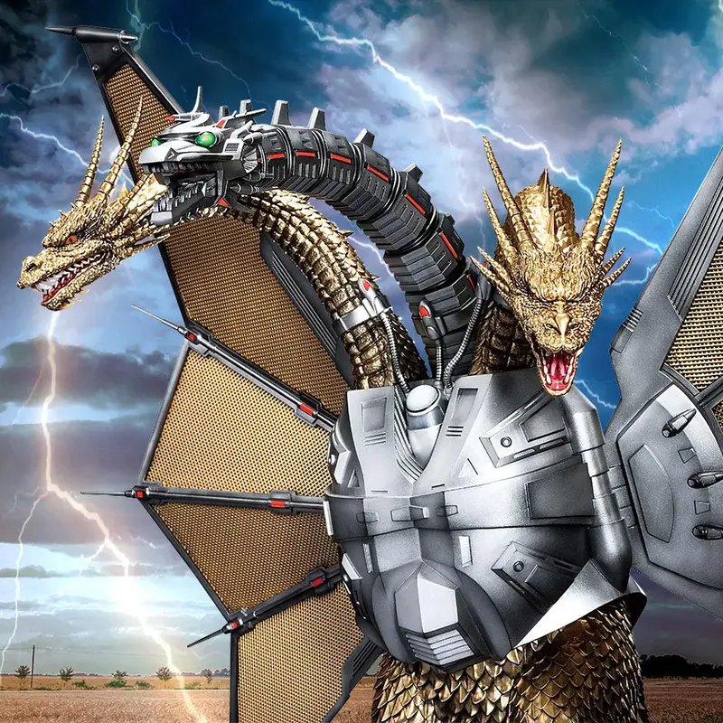 Ichibansho Sofvics Figure: Mecha-King Ghidorah (1991) 1