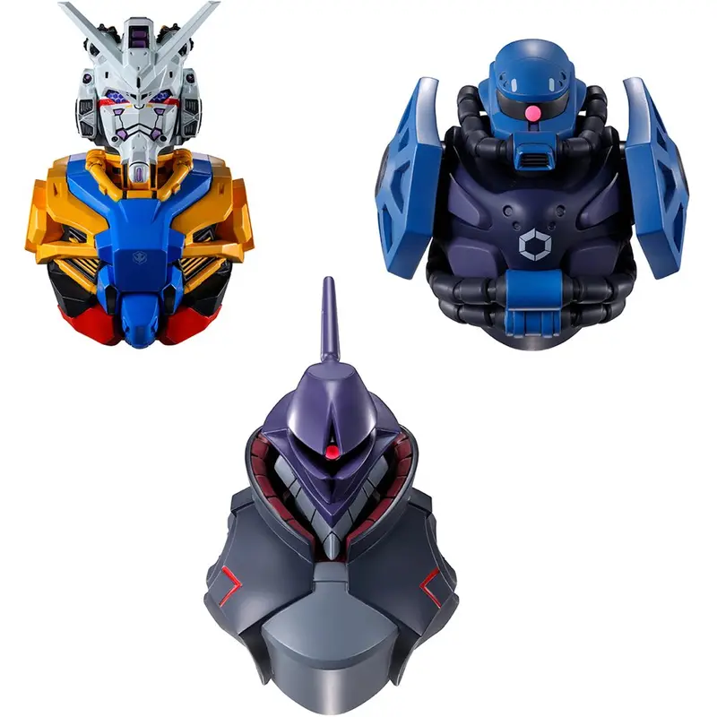 Ichibansho Zakka Gundam Ms Head Magnet (Gquuuuuux) (Box Of 4) 1