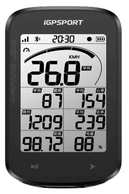 Igpsport Bsc100max 英文版 智能gps咪錶 1