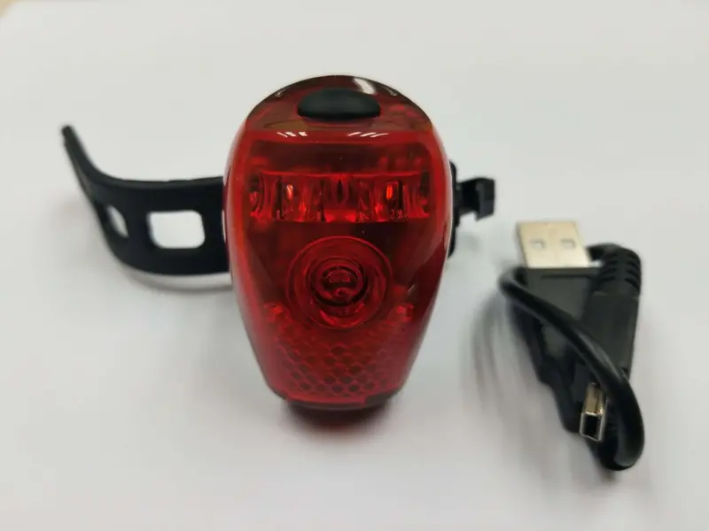 Inpro Red Sparkler Tail Light & Safety Light~Bk 1