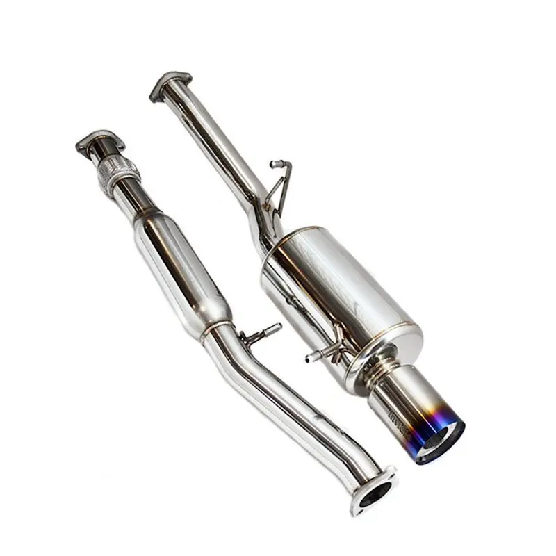 Invidia G200 Catback Exhaust Titanium Tip - Fits Subaru Wrx 2002-2007 - Sti 2004-2007 1