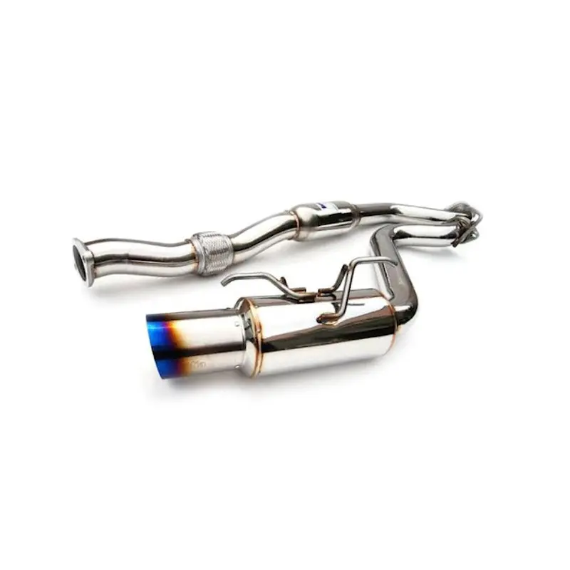 Invidia N1 Catback Exhaust Single Titanium Tip - Fits Subaru Wrx & Sti 2015-2017 1