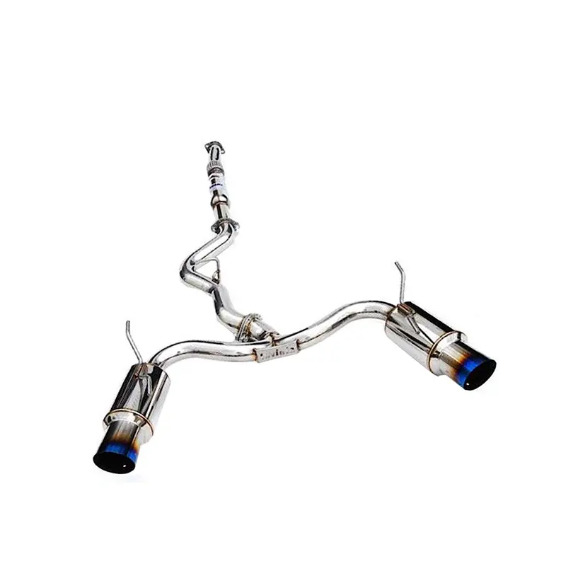 Invidia N1 Catback Exhaust Titanium Tips - Fits Subaru Sti Hatchback 2008-2014 - Wrx Hatchback 2011-2014 1