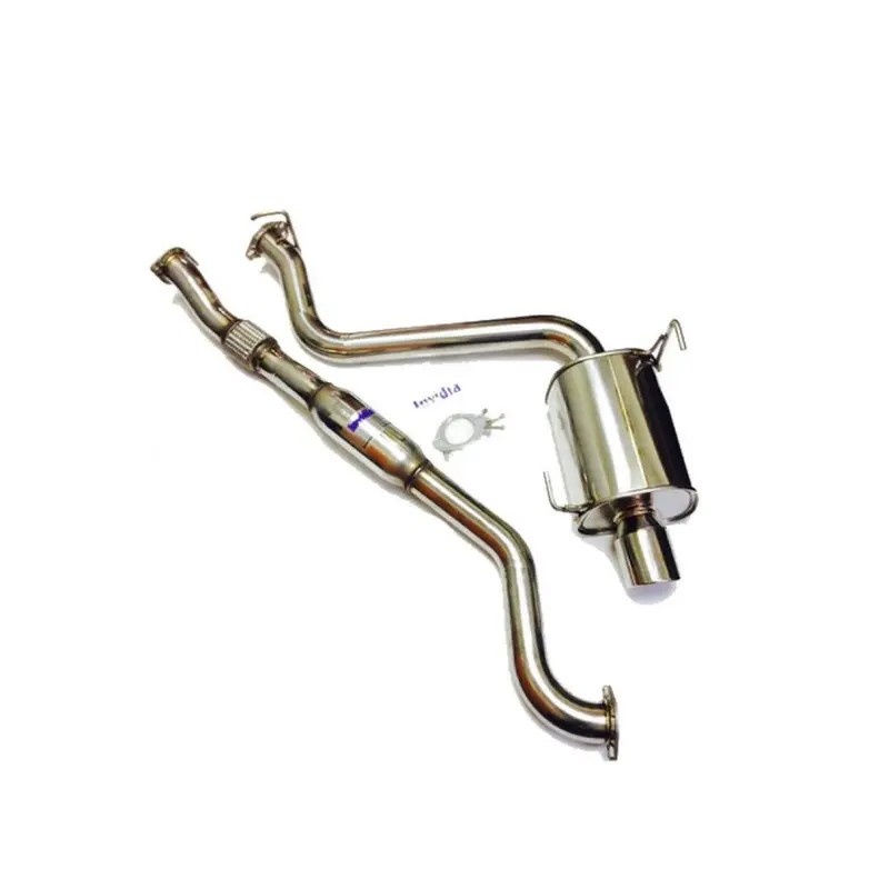 Invidia Q300 Catback Exhaust Single - Fits Subaru Wrx & Sti 2015-2017 1