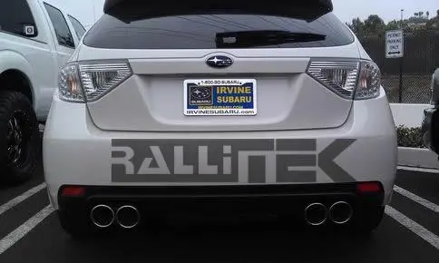 Invidia Q300 Catback Exhaust - Sti Hatchback 08-14 - Wrx Hatchback 11-14 2