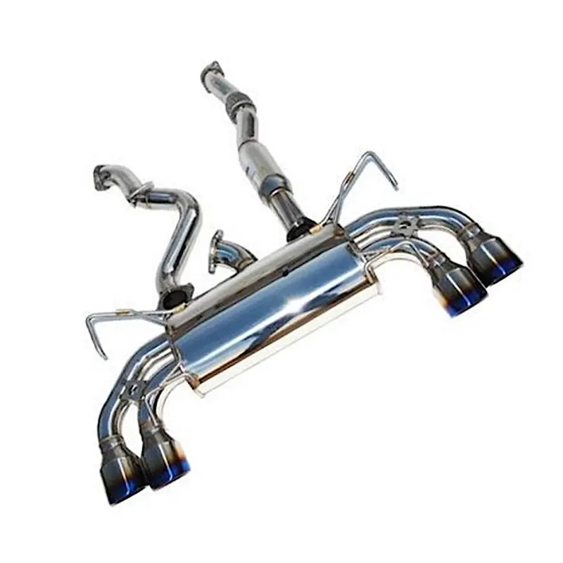 Invidia Q300 Catback Exhaust Titanium Tips - Sti Hatchback 2008-2014 - Wrx Hatchback 2011-2014 1