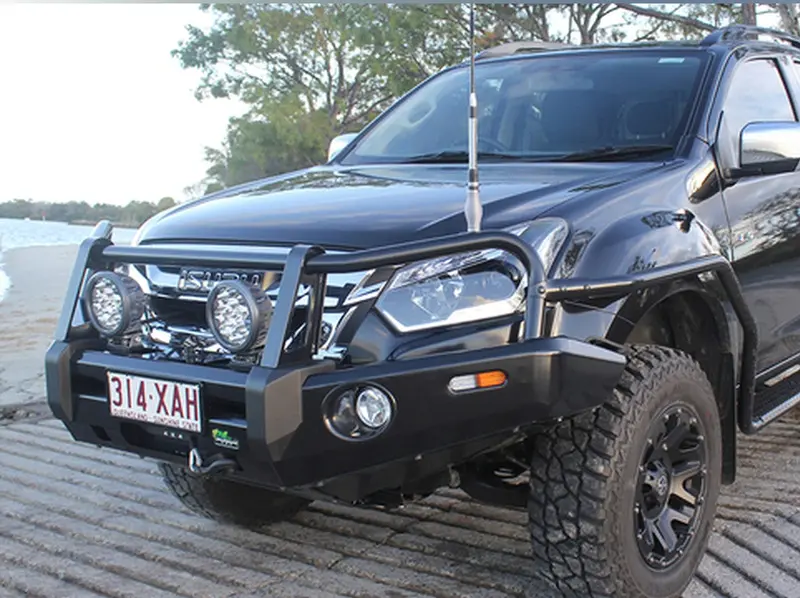 Ironman 4X4 Commercial Deluxe Bull Bar For Isuzu Dmax 02/2017 To 07/2019 2