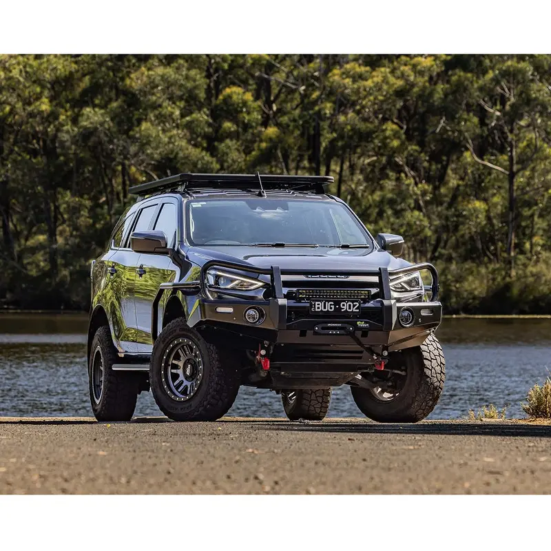 Ironman 4X4 Commercial Deluxe Bull Bar For Isuzu Mux 2021 To 2024 1