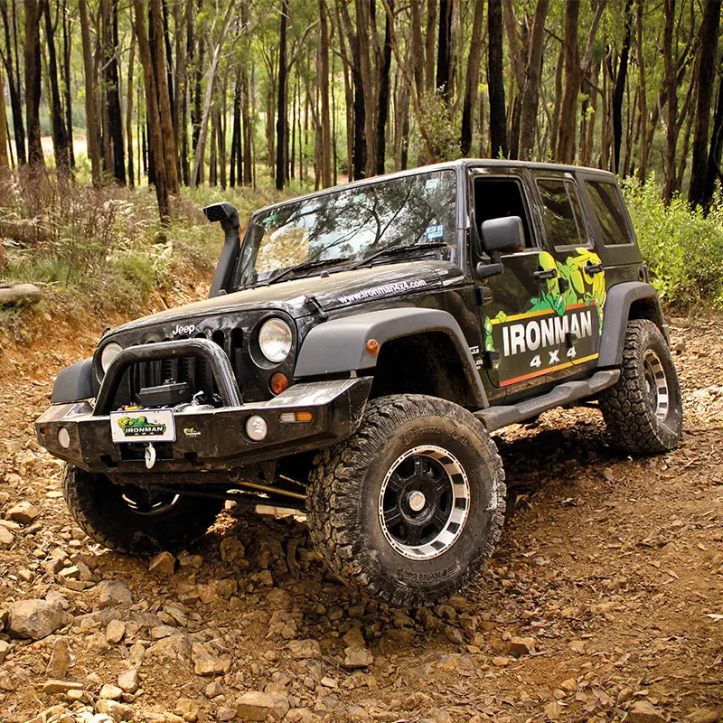 Ironman 4X4 Commercial Deluxe Bull Bar For Jeep Jk Wrangler 2007 To 2018 1