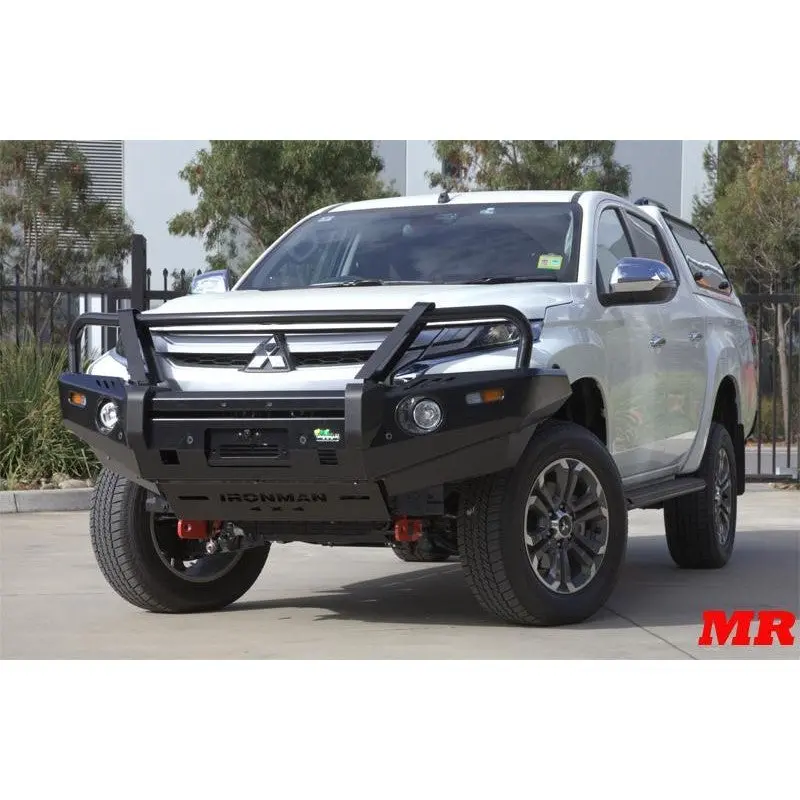 Ironman 4X4 Commercial Deluxe Bull Bar For Mitsubishi Mr Triton 2018-2023 1