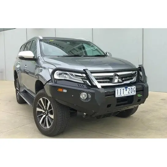 Ironman 4X4 Commercial Deluxe Bull Bar For Mitsubishi Pajero Sport Qe 11/2016 To 6/2019 1