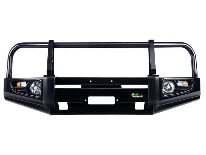 Ironman 4X4 Commercial Deluxe Bull Bar For Nissan Patrol Gu Series 1,2,3 1998 To 2004 Coil Only 2