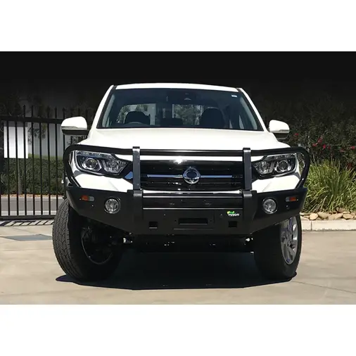 Ironman 4X4 Commercial Deluxe Bull Bar For Ssangyong Musso 10/2018 To 2021 1
