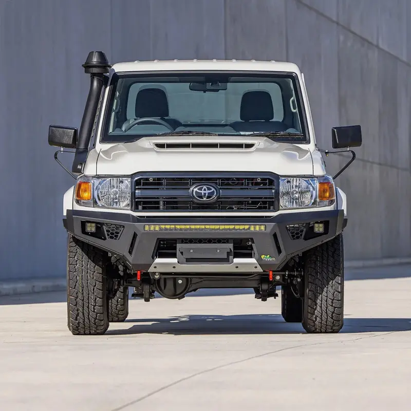 Ironman 4X4 Raid Bull Bar For Toyota Landcruiser 79 Series 2012 To 2023 Single Cab 1