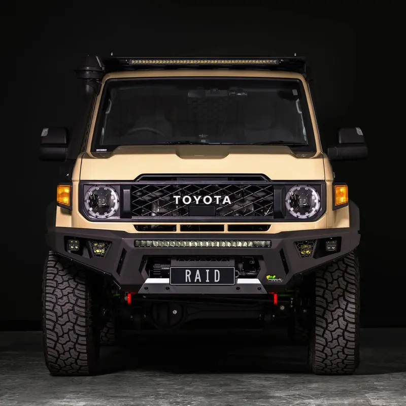 Ironman 4X4 Raid Bull Bar For Toyota Landcruiser 79 Series 2024+ 1