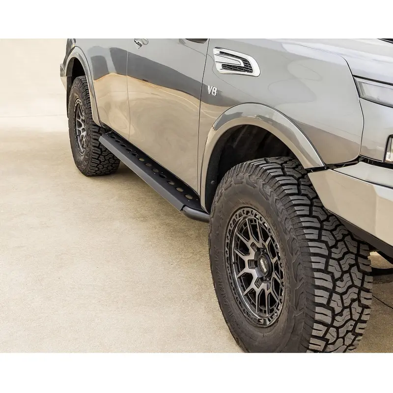 Ironman 4X4 Side Steps & Rails For Nissan Patrol Y62 Series 5 1