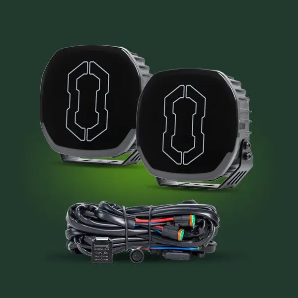 Ironman  7" Scope Neo Led Driving Lights Bundle 1