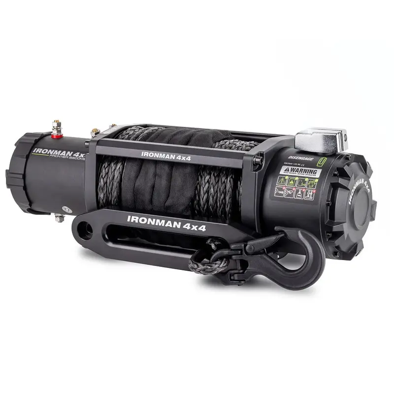Ironman Frontier Winch 9500Lbs With Synthetic Rope 1