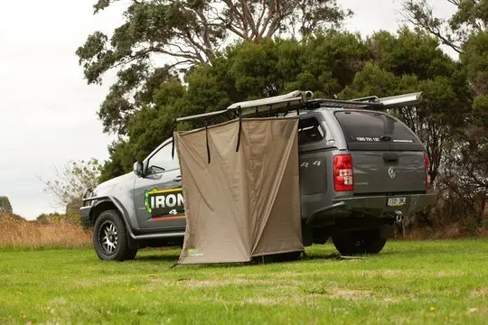 Ironman Instant Ensuite Shower Awning 1M X 1M 1