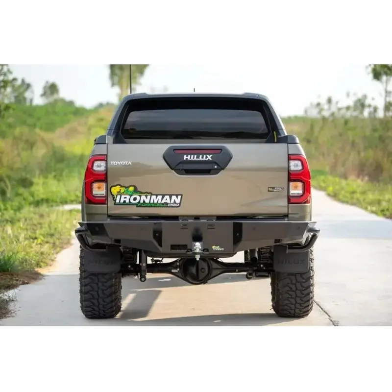 Ironman Rear Bar Protection Towbar For Toyota Hilux 2015 To 2025 1