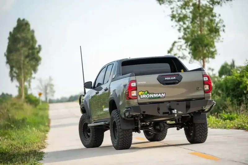 Ironman Rear Bar Protection Towbar For Toyota Hilux 2015 To 2025 3