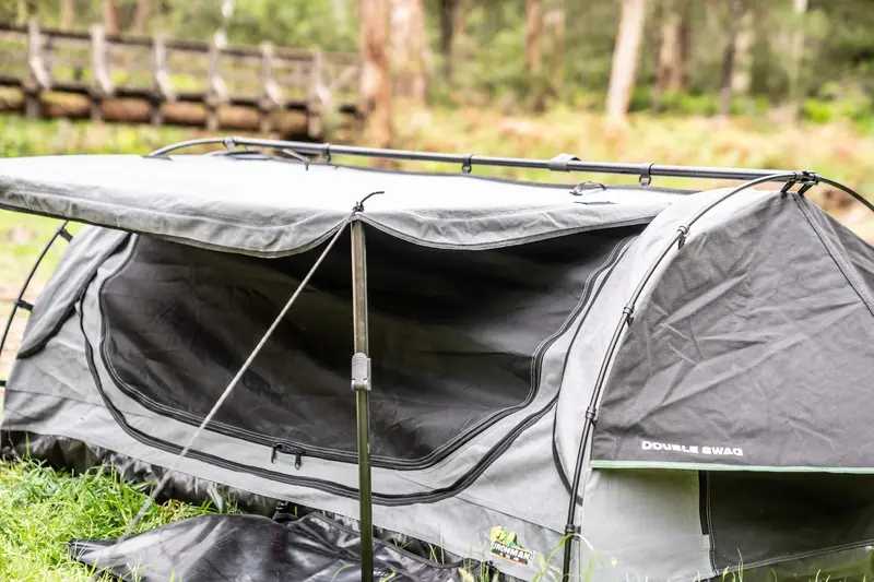 Ironman Ridge Pole King Single Swag - Grey 2
