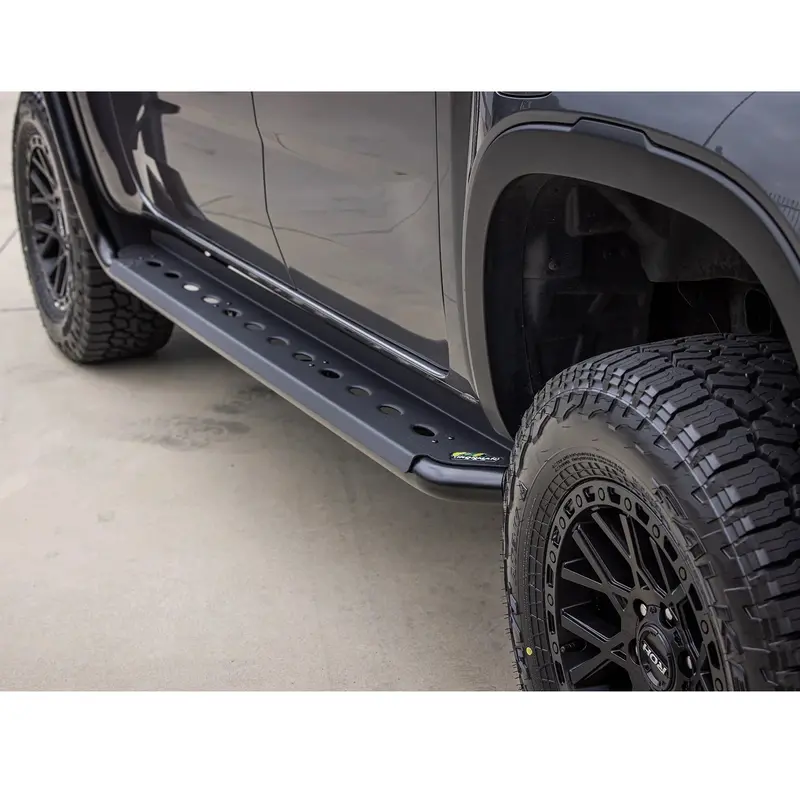 Ironman Steel Side Steps & Optional Rails For Isuzu D-Max 2012 To 2019 1