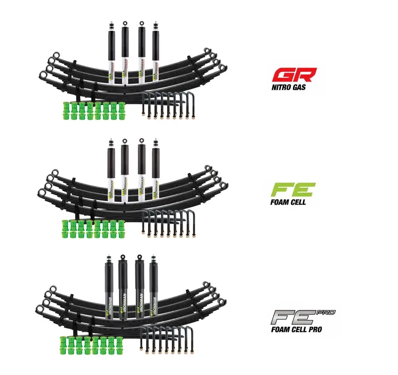 Ironman Suspension 2" Lift Kit For Nissan Gq Patrol Ute (Leaf/Leaf) 1