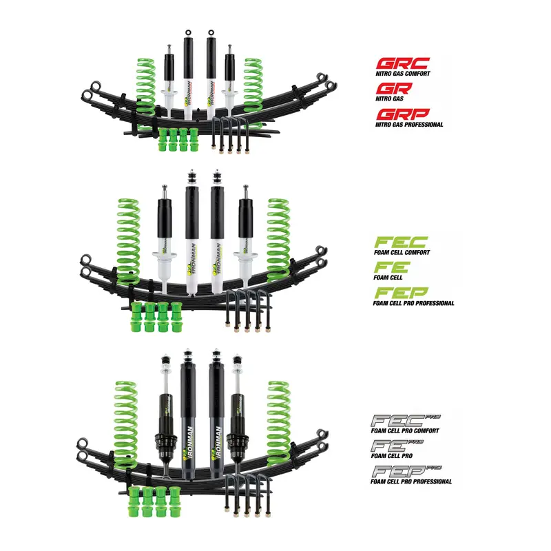 Ironman Suspension 2" Lift Kit For Nissan Navara D40 V6 Diesel 2005+ 1