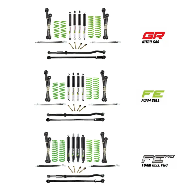 Ironman Suspension 4" Lift Kit For Nissan Gq Gu Patrol Ute (Coil/Coil) 1