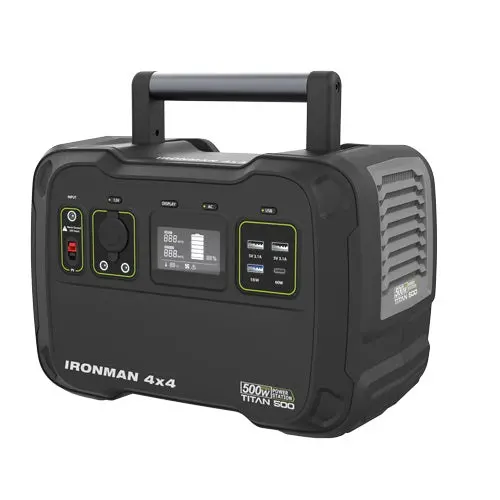 Ironman Titan 500 Portable 51Ah Lithium Power Station 1